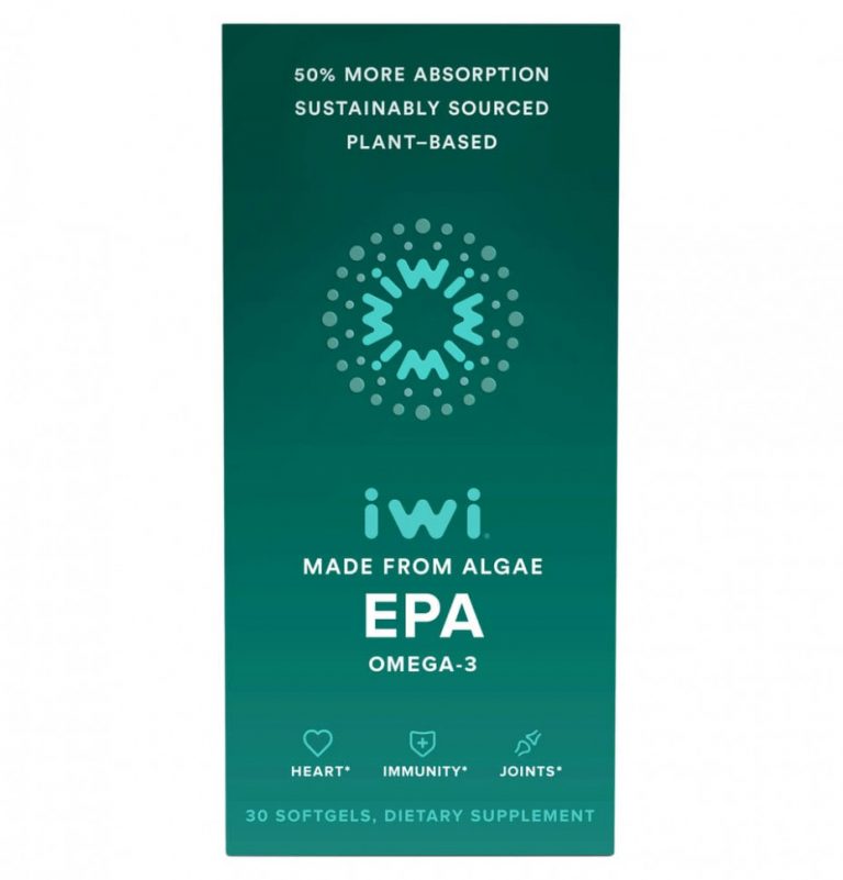 iWi, Omega-3 EPA, Algae-Based, 30 Softgels