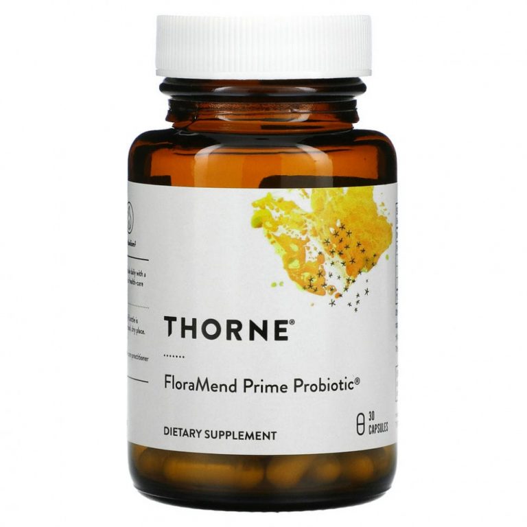 Thorne Research, FloraMend Prime Probiotic, 30 капсул