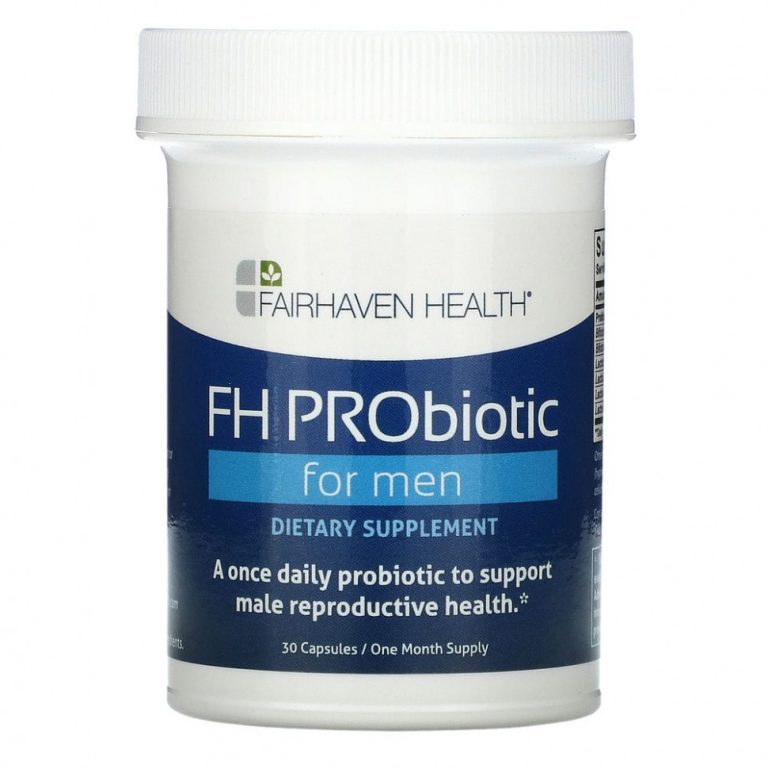 Fairhaven Health, FH PRObiotic для мужчин, 30 капсул