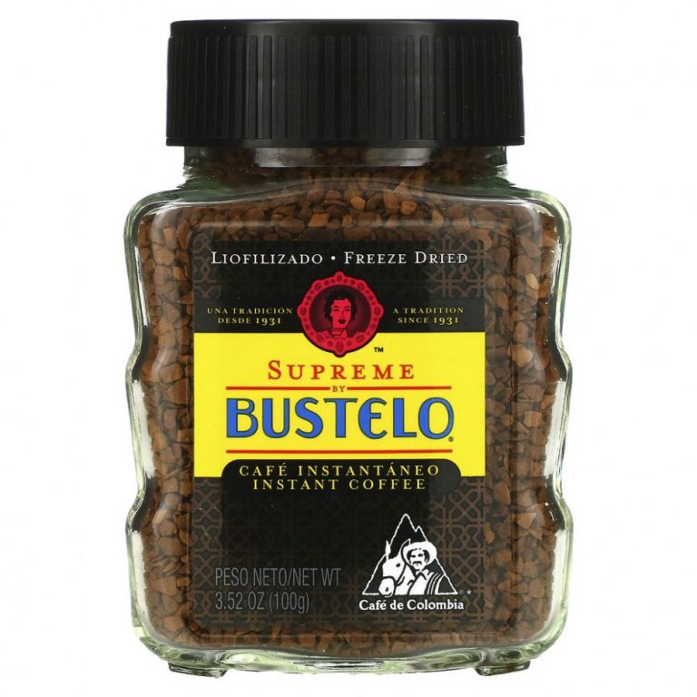 Caf? Bustelo, Supreme by Bustelo, растворимый кофе, сублимированный, 100 г (3,52 унции)