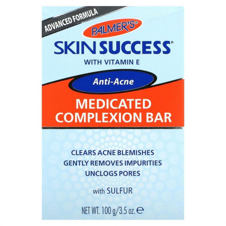 Palmer’s, Skin Success, лечебное мыло, от угревой сыпи, 100 г (3,5 унции)