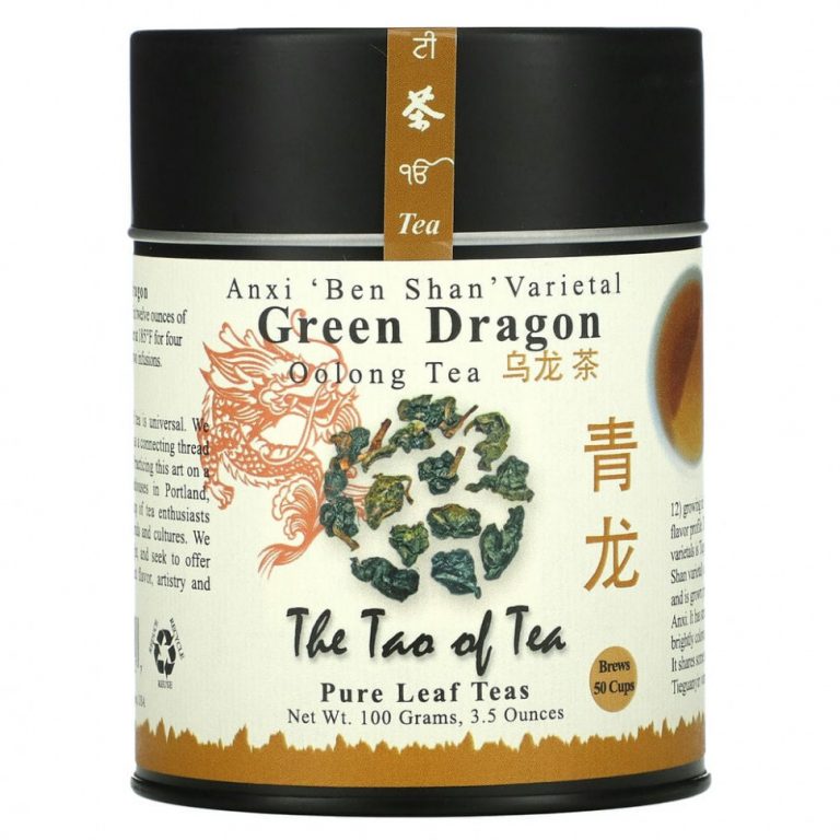 The Tao of Tea, Чай улун ‘Зеленый дракон’, 3.5 унции (100 г)