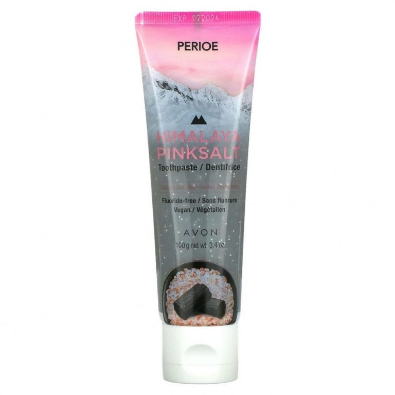 Perioe, Himalaya Pink Salt Toothpaste, Charcoal-Clean Mint, 3.4 oz (100 g)