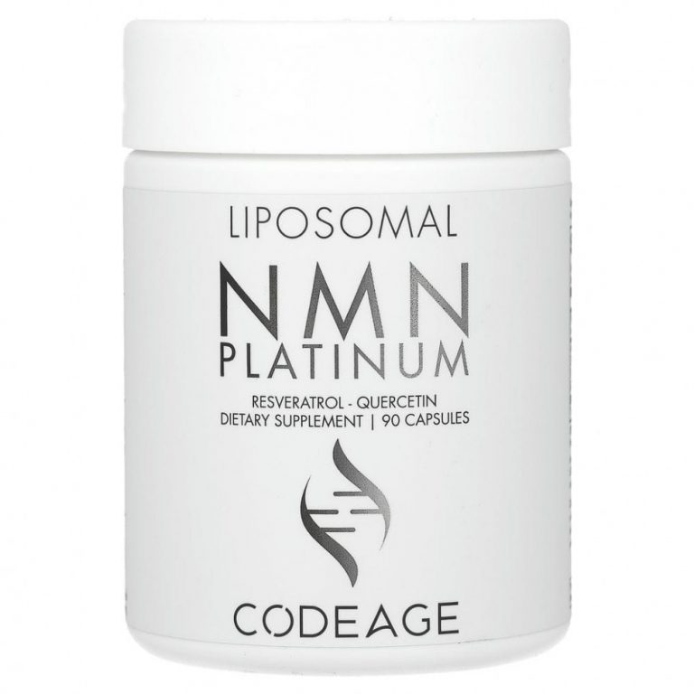 Codeage, Liposomal NMN, ресвератрол, кверцетин, 90 капсул