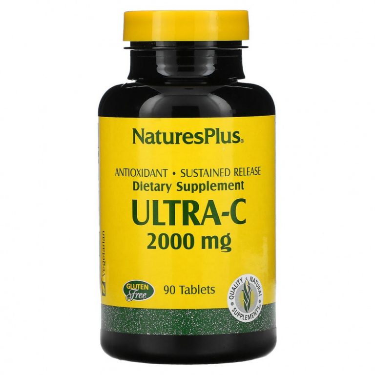 NaturesPlus, Ultra-C, 2000 мг, 90 таблеток