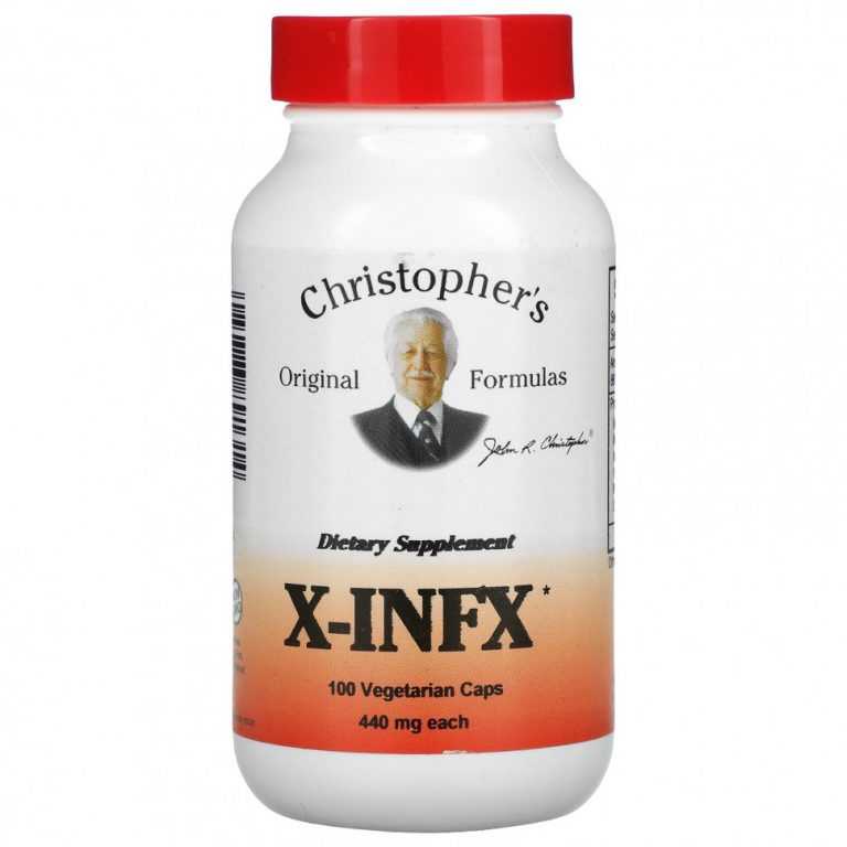 Christopher’s Original Formulas, X-INFX, 440 мг, 100 вегетарианских капсул