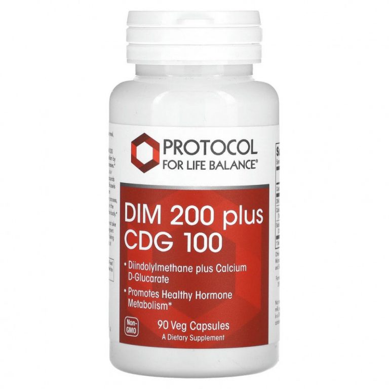 Protocol for Life Balance, DIM 200 Plus CDG 100« 90 растительных капсул