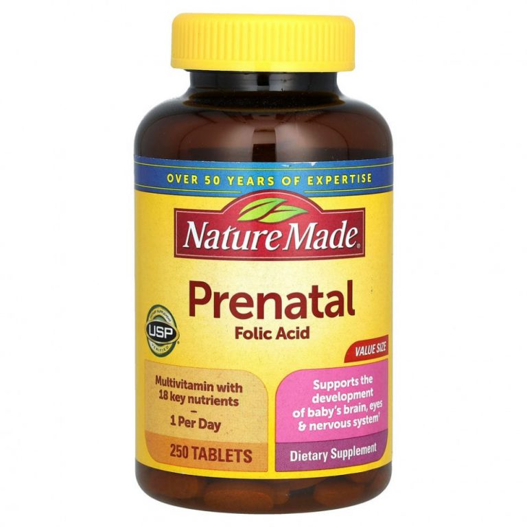 Nature Made, Multi Prenatal, 250 таблеток