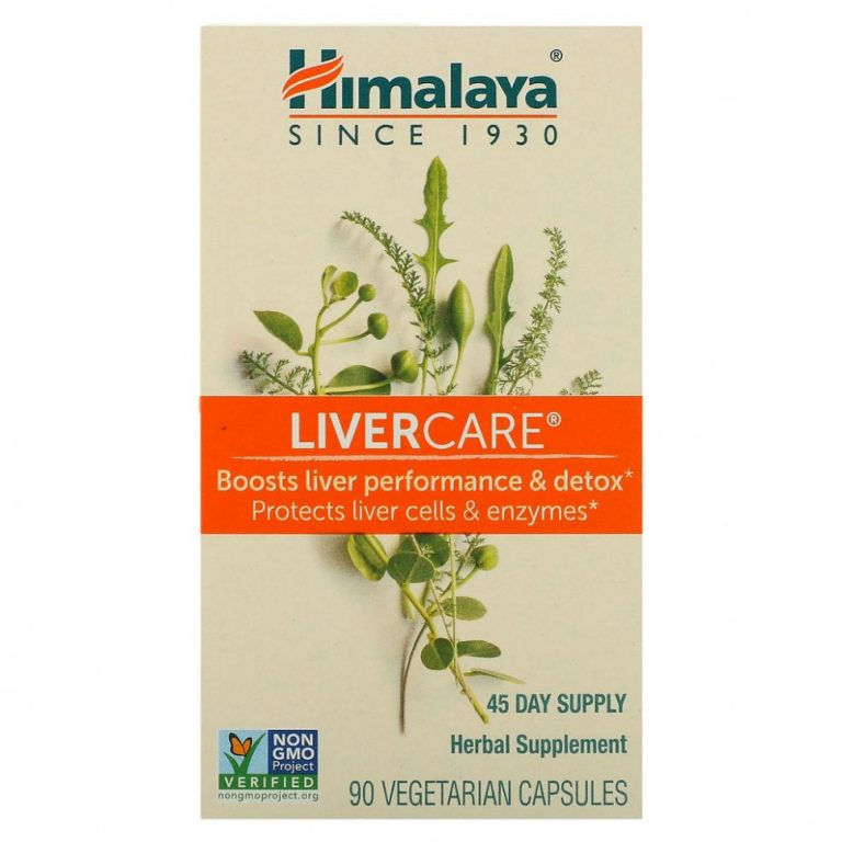 Himalaya, LiverCare, 90 вегетарианских капсул