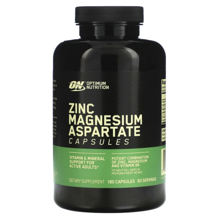 Optimum Nutrition, ZMA, 180 капсул