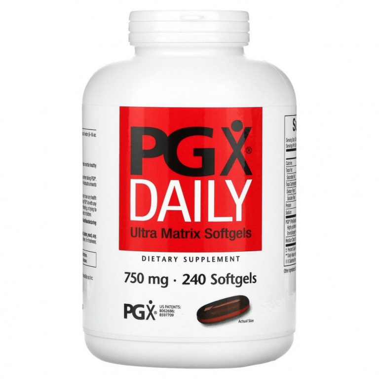 Natural Factors, PGX Daily, мягкие желатиновые капсулы с матрицей сверхвысокого качества, 750 мг, 240 мягких желатиновых капсул