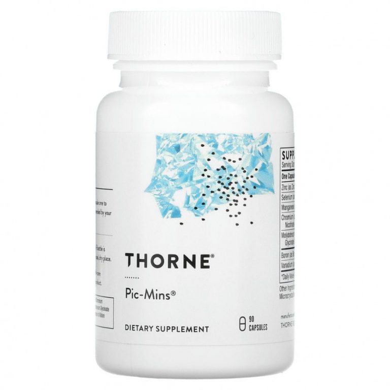 Thorne Research, Pic-Mins, 90 капсул