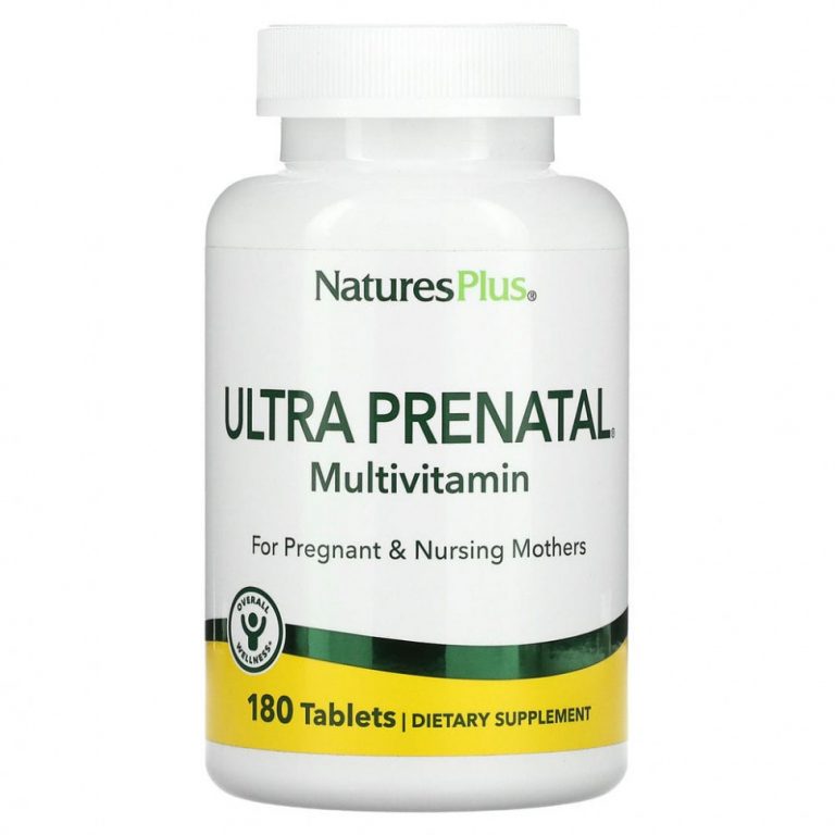 NaturesPlus, Ultra Prenatal, пренатальные витамины, 180 таблеток