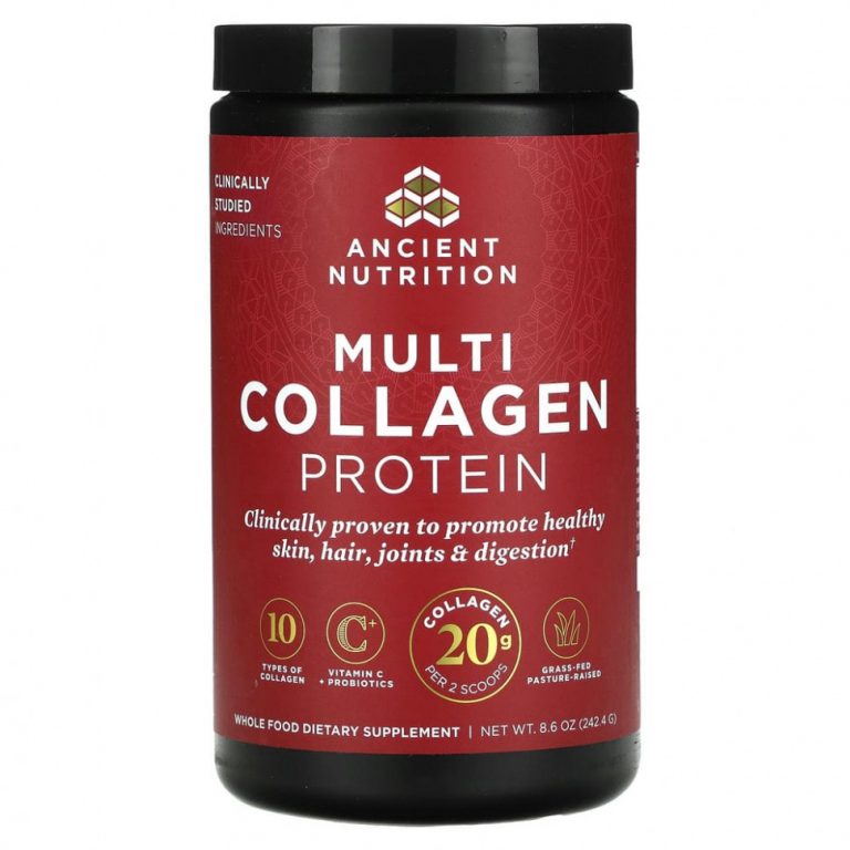 Dr. Axe / Ancient Nutrition, Multi Collagen Protein, 8.6 oz ( 244.8 g)