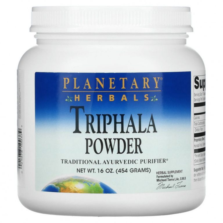 Planetary Herbals, ‘Трифала’, порошок, 16 унций (454 г)