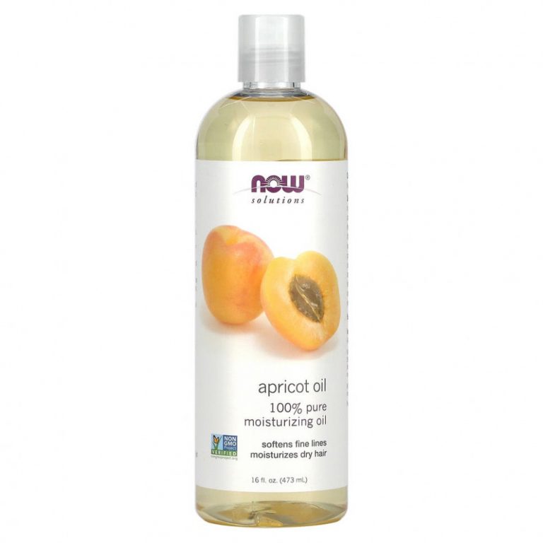 NOW Foods, Solutions, Apricot Oil, 16 жидких унций (473 мл)