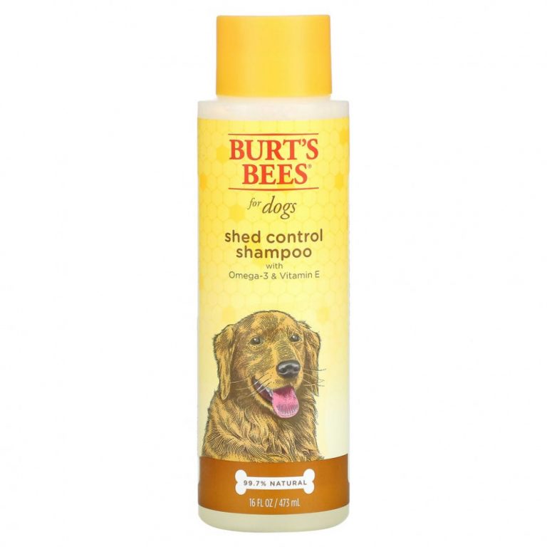 Burt’s Bees, Шампунь для собак с омега-3 и витамином E, 473 мл (16 жидк. Унций)