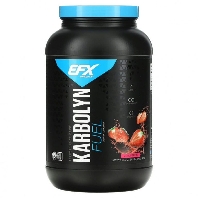 EFX Sports, Karbolyn Fuel, клубника, 1950 г (68,8 унции)