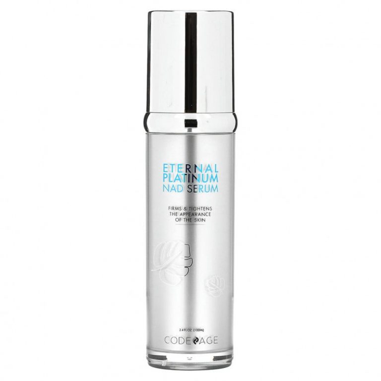 Codeage, Eternal Platinum NAD Serum, 3.4 fl oz (100 ml)