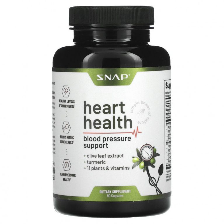 Snap Supplements, Heart Health« 90 капсул