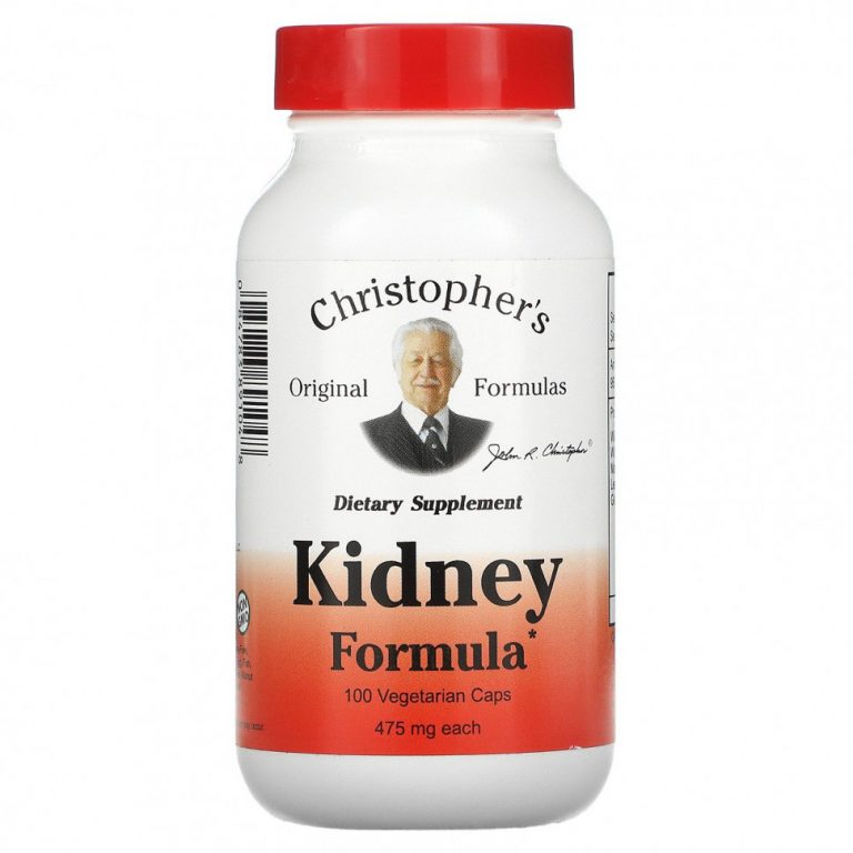 Christopher’s Original Formulas, Kidney Formula, 475 mg, 100 Vegetarian Caps