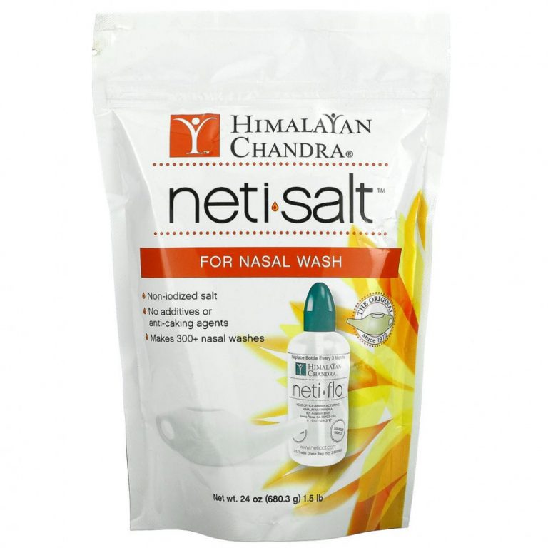 Himalayan Institute, Neti Salt, соль для промывания носа, 680,3 г (1,5 фунта)