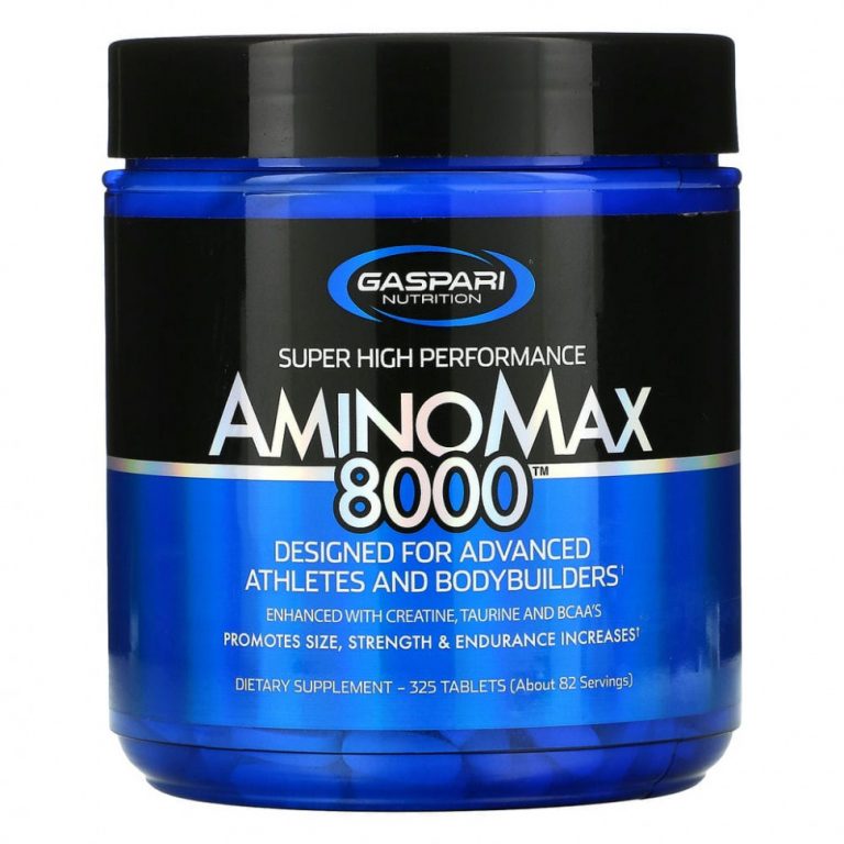 Gaspari Nutrition, AminoMax 8000, комплекс для физически активных людей, 325 таблеток