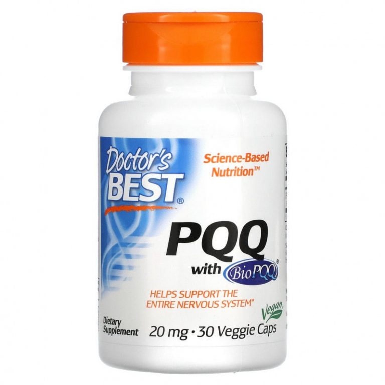 Doctor’s Best, PQQ с BioPQQ, 20 мг, 30 вегетарианских капсул