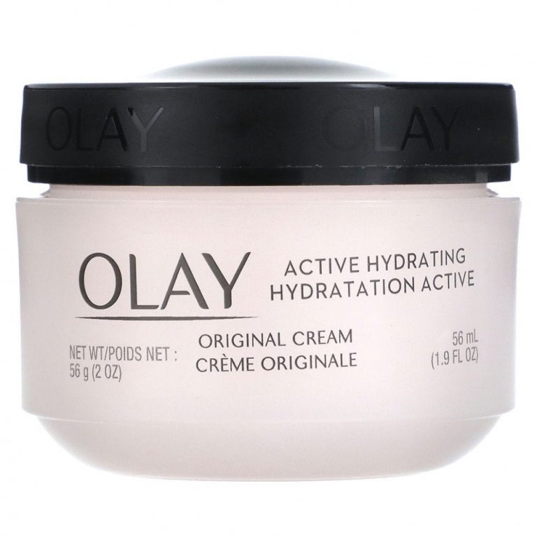 Olay, Active Hydrating, крем, оригинальный, 56 мл (2 жидк. унции)