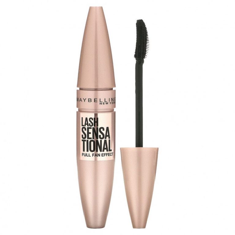 Maybelline, Тушь для ресниц Lash Sensational, оттенок 253 угольно-черный, 9,5 мл