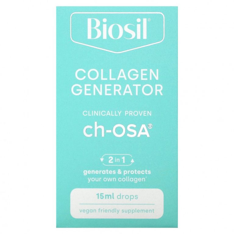 BioSil by Natural Factors, ch-OSA Advanced Collagen Generator, 15 мл (0,5 жидкой унции)