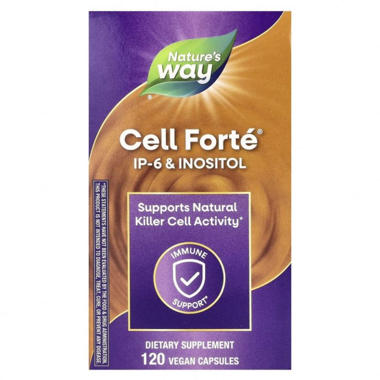 Nature’s Way, Cell Fort?, IP-6 и инозитол, 120 растительных капсул