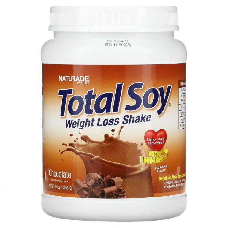 Naturade, Total Soy, коктейль для похудения, шоколад, 540 г (1,2 фунта)