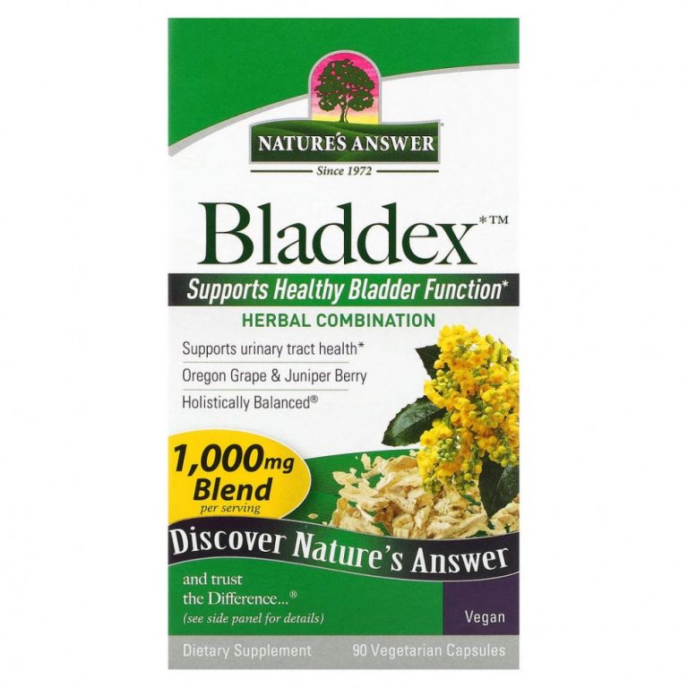 Nature’s Answer, Bladdex, 500 мг, 90 вегетарианских капсул