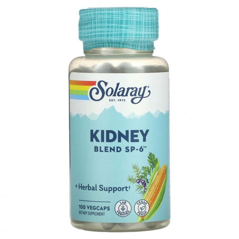 Solaray, Kidney Blend SP-6, 100 растительных капсул