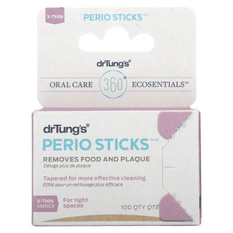 Dr. Tung’s, Perio Sticks, X-Thin, 100 зубочисток