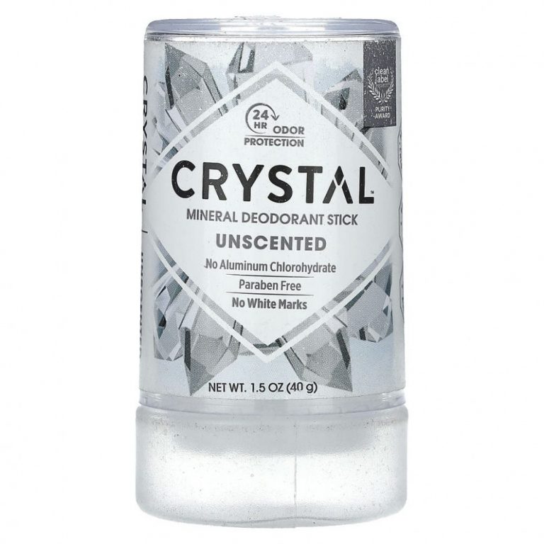 Crystal Body Deodorant, минеральный дезодорант-карандаш, без запаха, 40 г (1,5 унции)