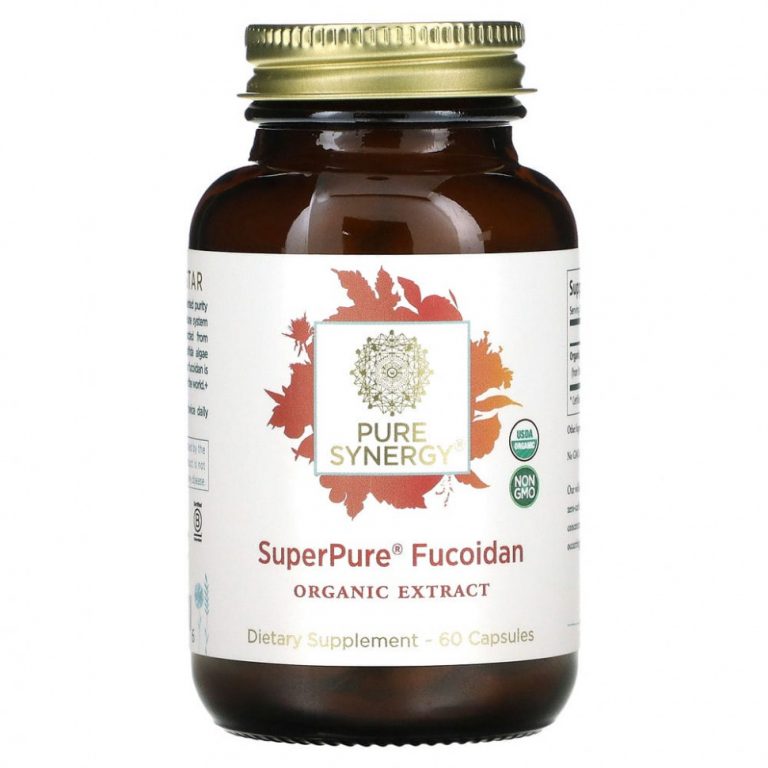 Pure Synergy, SuperPure Fucoidan, 60 капсул