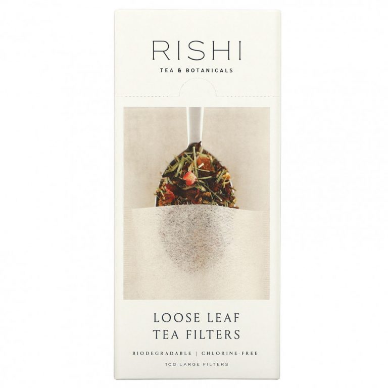 Rishi Tea, Loose Leaf Tea Filter Bags, 100 Bags