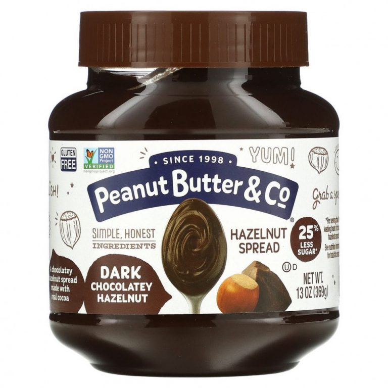 Peanut Butter & Co., Спред из фундука, темный шоколад и фундук, 369 г (13 унций)