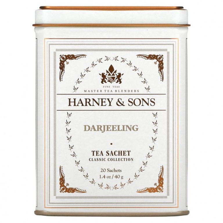 Harney & Sons, Дарджилинг, 20 чайных пакетиков, 1.4 унции (40 г)