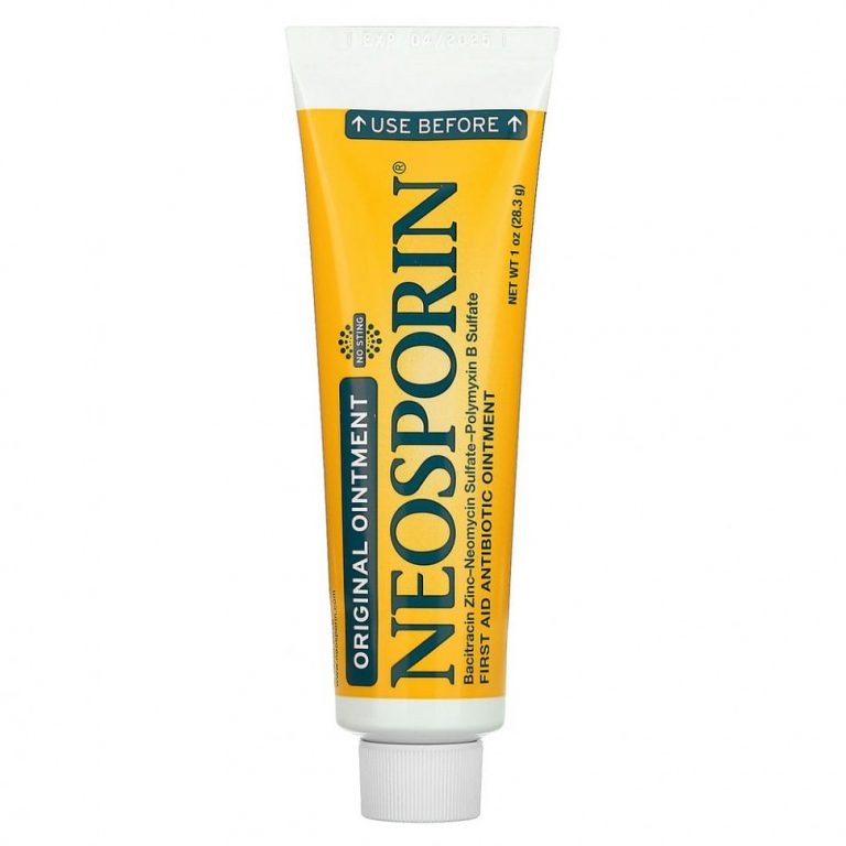 Neosporin, оригинальная мазь с антибиотиком тройного действия, 28,3 г (1 унция)