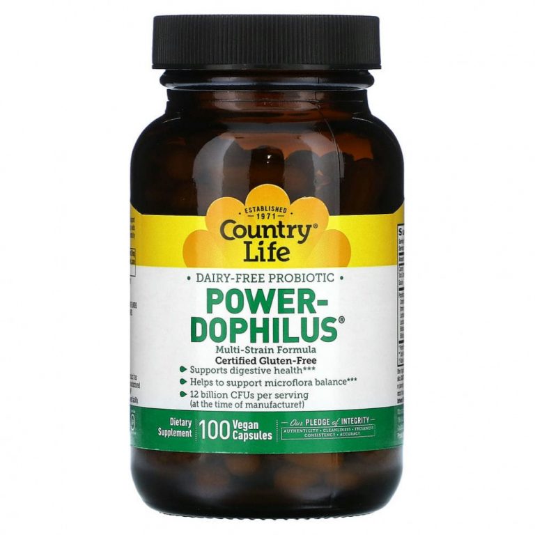 Country Life, Power-Dophilus« 100 веганских капсул