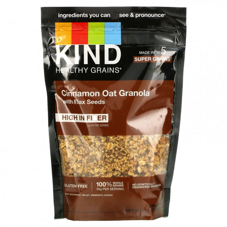 KIND Bars, Healthy Grains, мюсли с корицей и семенами льна, 312 г (11 унций)