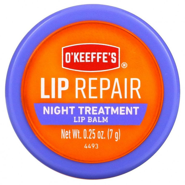 O’Keeffe’s, Lip Repair, ночной уход, бальзам для губ, 7 г (0,25 унции)