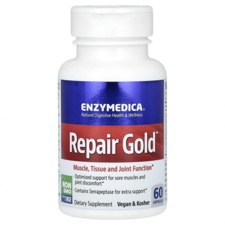 Enzymedica, Repair Gold, 60 капсул