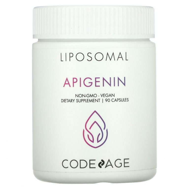 Codeage, Liposomal, апигенин, 90 капсул