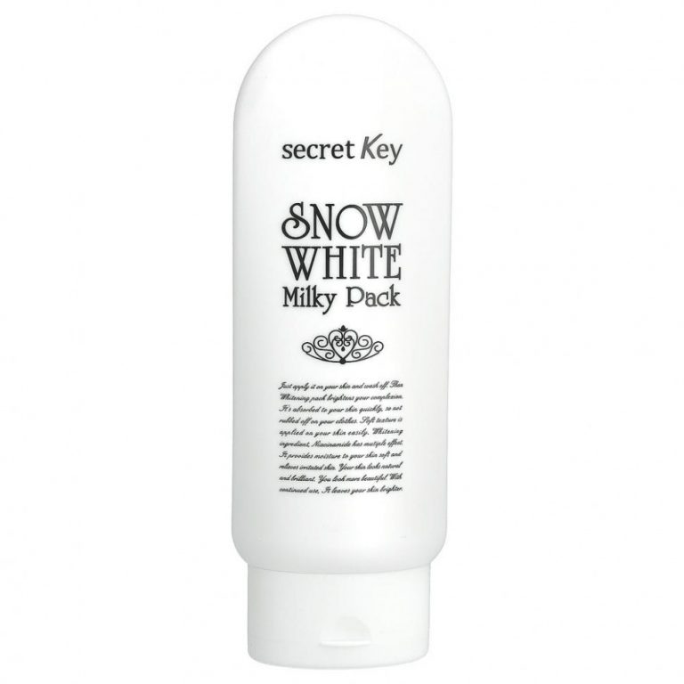 Secret Key, Snow White Milky Pack, отбеливающая маска, 200 г (7,05 унции)