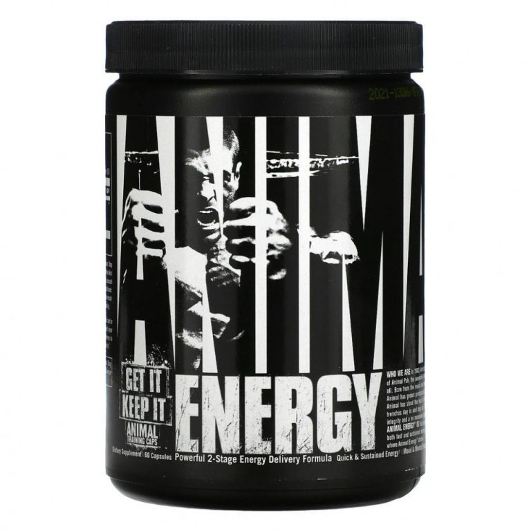 Universal Nutrition, Animal Energy , 60 capsules