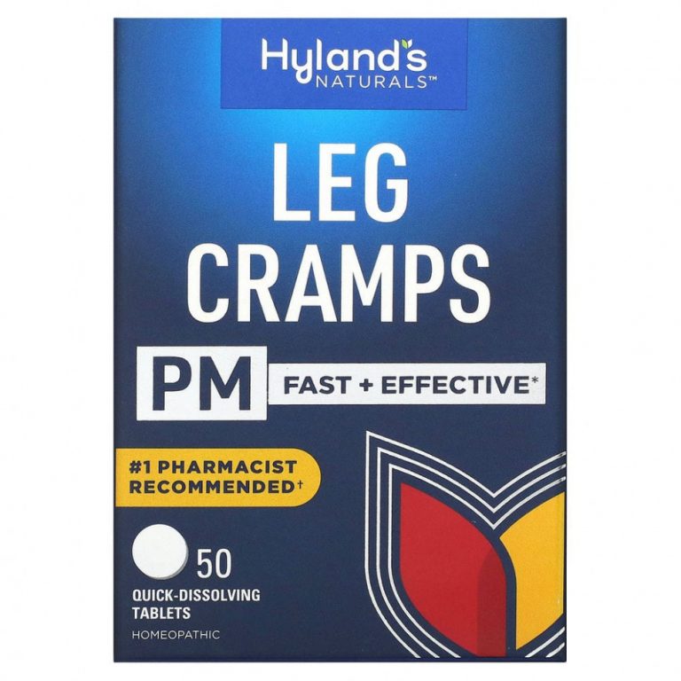 Hyland’s, Leg Cramps PM, 50 быстрорастворимых таблеток